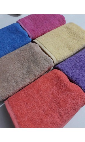 Toptan renkli eponj havlu 